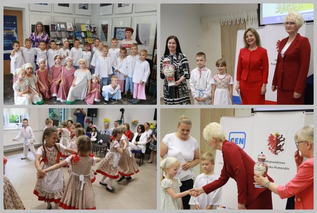 Podsumowanie 5. Przeglądu Dziecięcych Grup Tanecznych "Na kujawską nutę" w Kujawsko-Pomorskim Centrum Edukacji Nauczycieli we Włocławku.