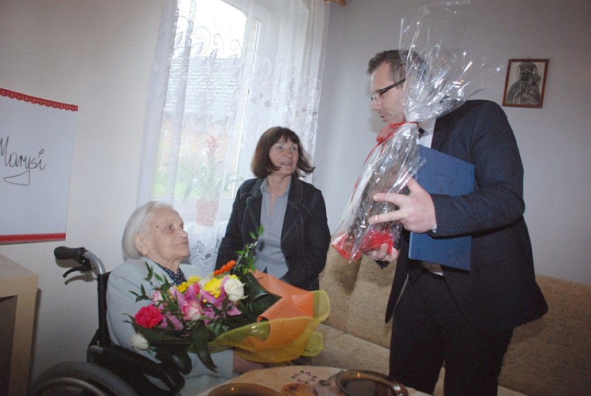 Maria Cieśla z Ołoboku świętuje 100-lecie urodzin