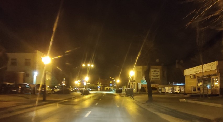 Oświetlenie ulicy Chopina przez kilka dni nie działało...