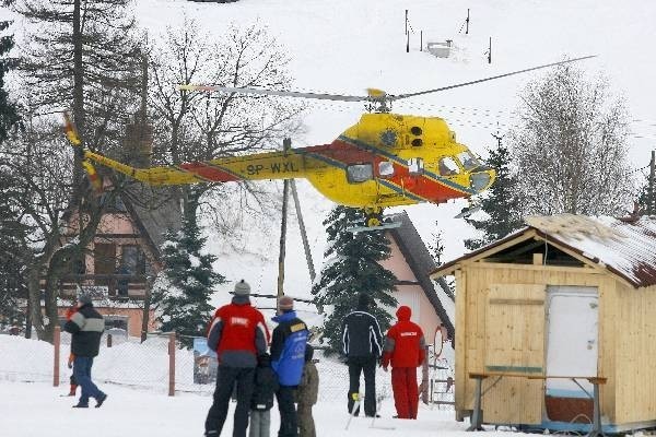 Sokolec: Ćwiczenia ratowników GOPR