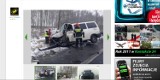 Wypadek w miejscowości Sosnówka. Jedna osoba w szpitalu