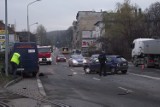 Wypadek w centrum Wałbrzycha (ZDJĘCIA i FILM)