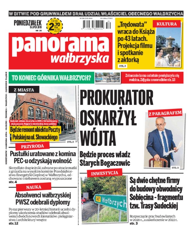 Panorama Wałbrzyska wydanie z 15 lipca 2019 r.