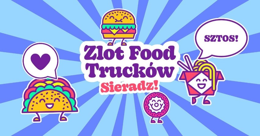Wiosenny Zlot Food Trucków w Sieradzu. To w weekend 13-15 maja pod Galerią Sieradzką. Mamy darmowe vouchery dla Czytelników ZDJĘCIA