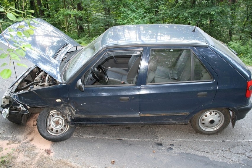  Wypadek drogowy w Bukownie. Jedna osoba ranna [ZDJĘCIA]