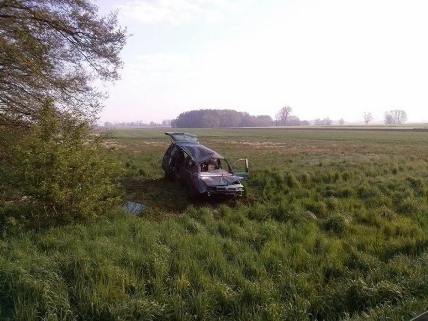 Groźny wypadek na K92. W miejscowości Grzegorzew samochód...