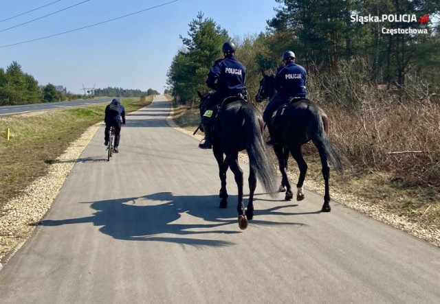 Pościg jak na Dzikim Zachodnie za rowerzystami. Policjanci złapali uciekinierów w Częstochowie