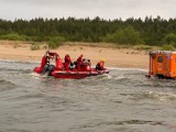 Mikoszewo. Wieczorne poszukiwania zaginionego na plaży. Służby ratownicze w akcji !!