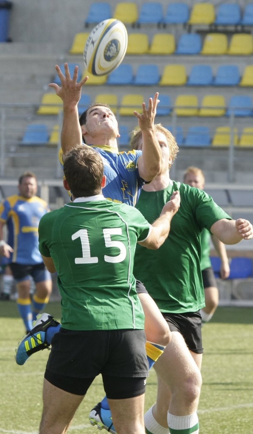 Gdyńskie Buldogi zwycięskie. Arka Gdynia - AZS AWF Warszawa 27:6