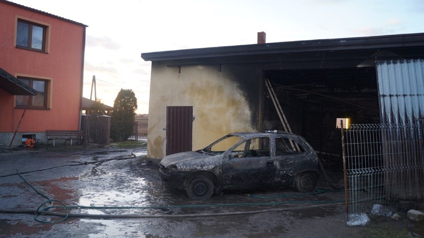 Pożar w Kuźnikach. 46-latek zginął w płomieniach