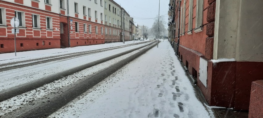 Sobota w Żaganiu w białym puchu