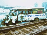 Wypadek na przejeździe kolejowym pod Bolesławcem.
