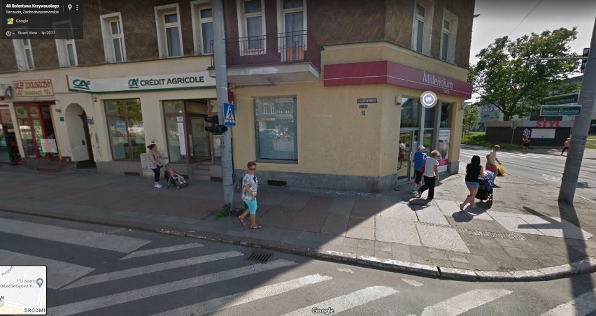 Szczecin na Google Street View