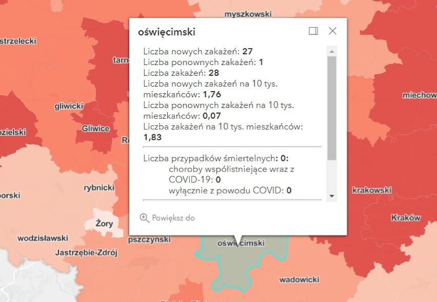Koronawirus, raport 22 lutego 2022. W Polsce prawie 19 tys. nowych zakażeń SARS CoV-2. W zachodniej Małopolsce prawie dwieście. Są zgony