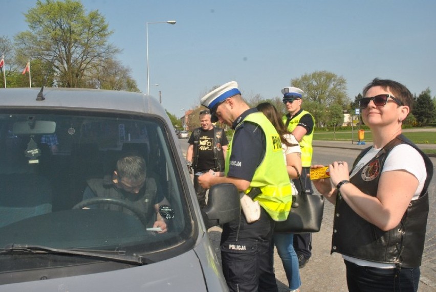 Wspólna akcja leszczyńskiej policji i motocyklistów