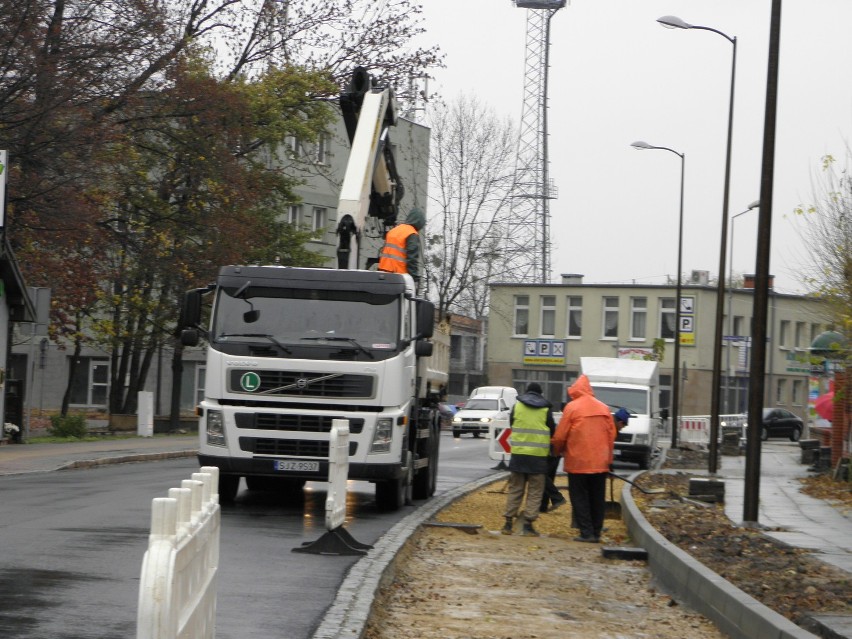 Parkingi w Żorach: Trwa budowa w Śródmieściu