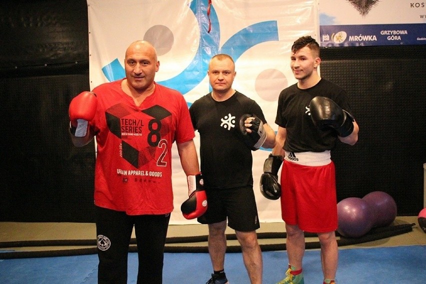 Od lewej: Marcin Najman, Krzysztof Ogłoza i Jakub Martys
