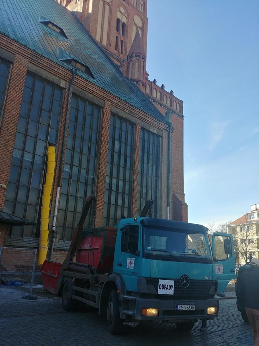 Remont katedry w Szczecinie. Budynek wypięknieje [ZDJĘCIA]