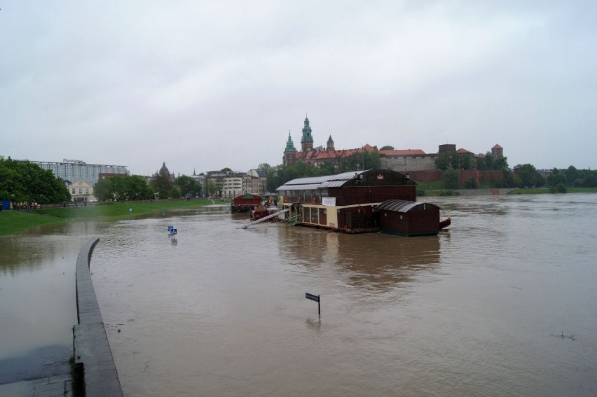 Widok z Mostu Dębnickiego. Fot. Bożena Zajiczek
