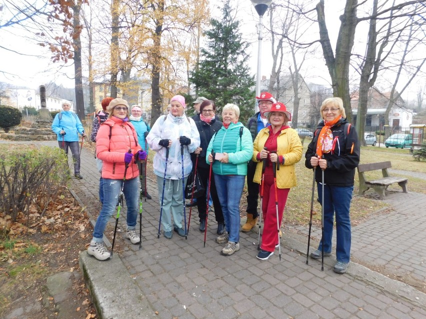 Głuszyca: Jesienny Marsz Nordic-Walking, z barwami narodowymi, za nami