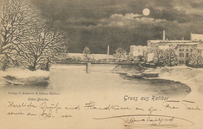 Świąteczne pocztówki z Raciborza wysyłane przed wojną były piękne