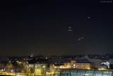 Spotkanie Wenus, Marsa, Księżyca oraz stacji kosmicznej w Poznaniu [WIDEO]