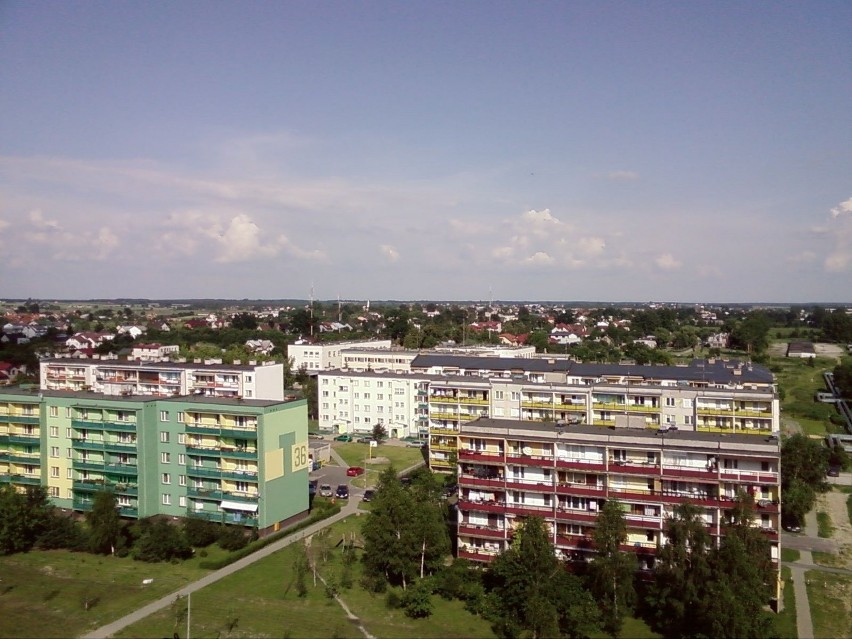 Osiedle Wyszyńskiego. Widok w stronę wschodnią.