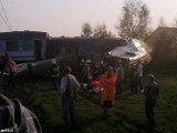 Wypadek kolejowy w Lęborku. Są ranni i ofiary śmiertelne [zdjęcia, wideo]