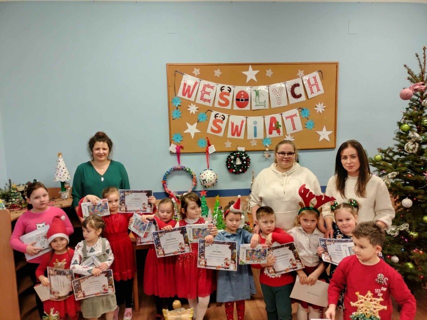 Najpiękniejsza ozdoba bożonarodzeniowa w wykonaniu dzieci z Zespołu Przedszkoli w Obornikach