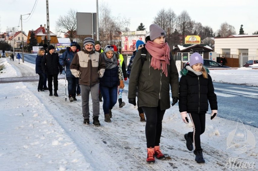 Marsz Pamięci ze Sławy do Przybyszowa, gdzie w czasie wojny była filia obozu koncentracyjnego Gross-Rozen