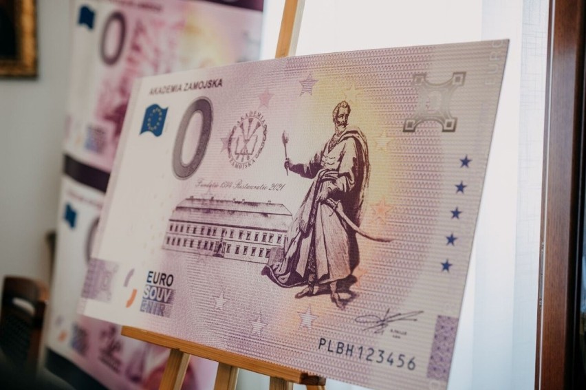 Zamość: Akademia Zamojska wyemituje własny banknot - będzie to... 0 euro