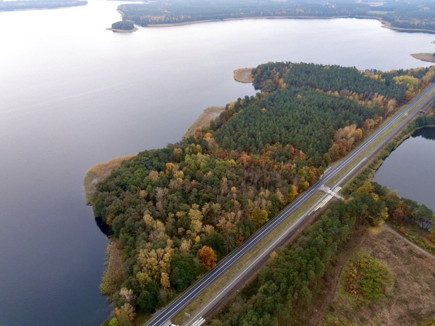 Jesień ma swoje uroki - jezioro Pile i okolice