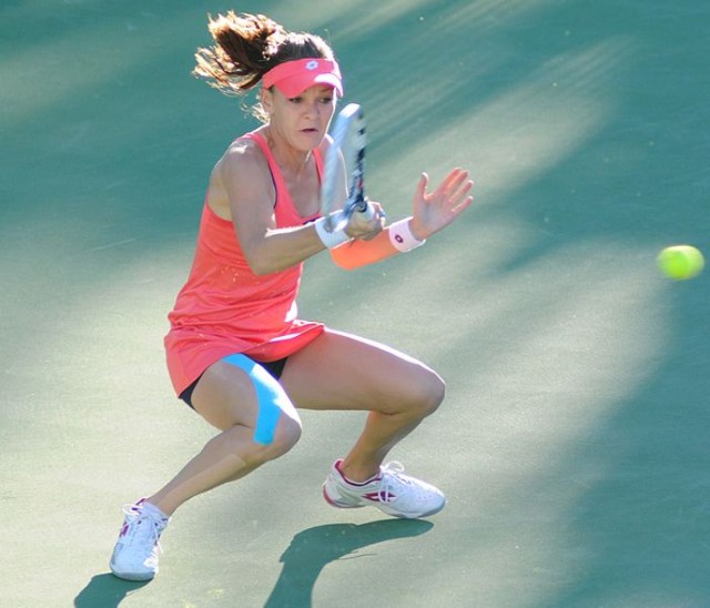 Agnieszka Radwańska zagra mecz o półfinał Wimbledonu 2013 z Sabine Lisicki. Transmisja TV online będzie dostępna w internecie. Na zdjęciu Agnieszka Radwańska podczas BNP Paribas Open.