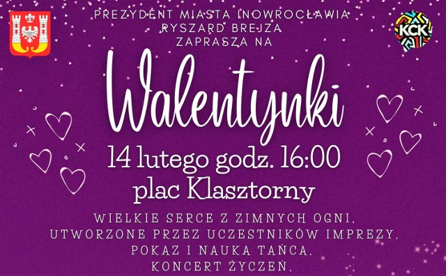 Zmienia się miejsce obchodów Święta Zakochanych w Inowrocławiu. Tegoroczne Walentynki odbęda się pod i w Teatrze Miejskim