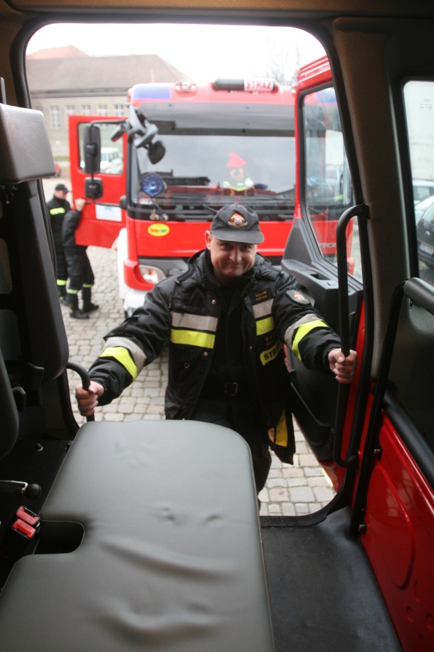 Nowe auta strażaków w Raciborzu