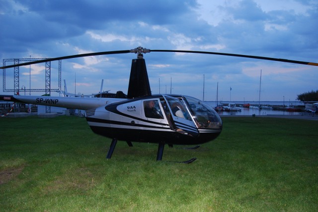Helikopter w Pucku