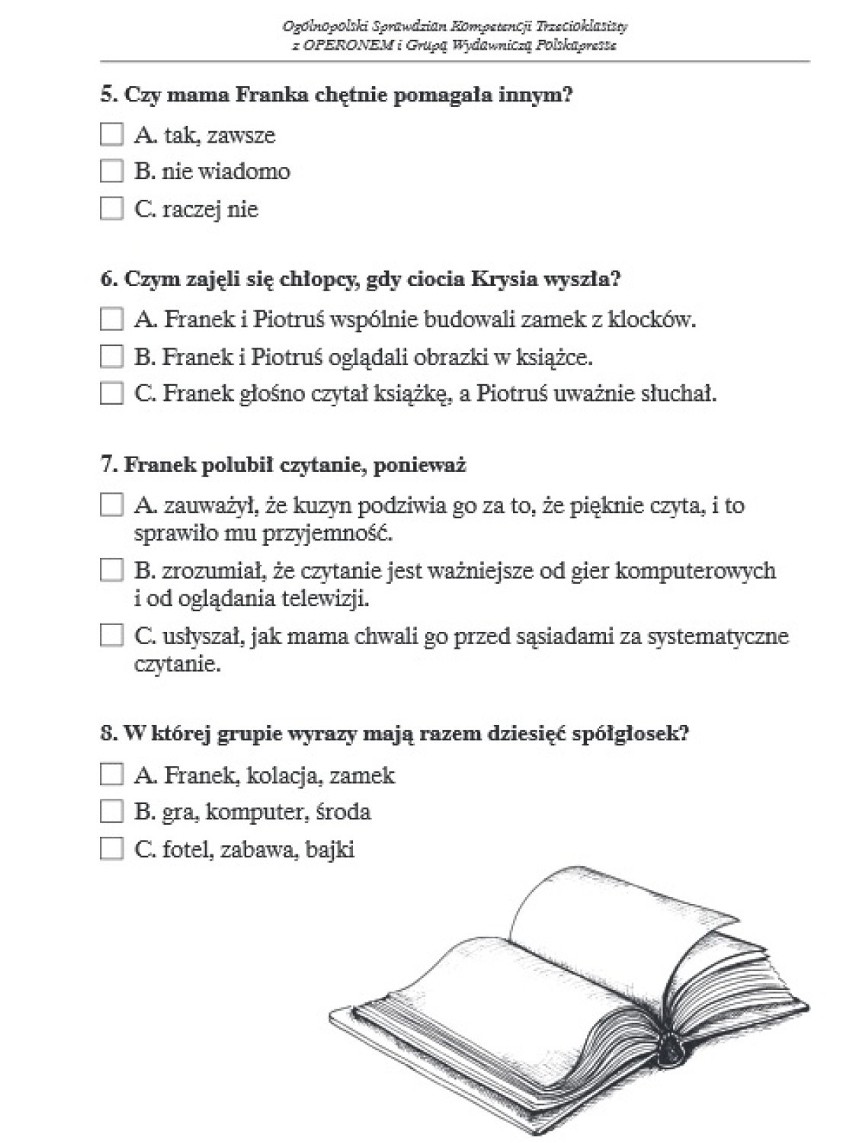 Czy Test Kompetencji Trzecioklasisty Jest Obowiązkowy