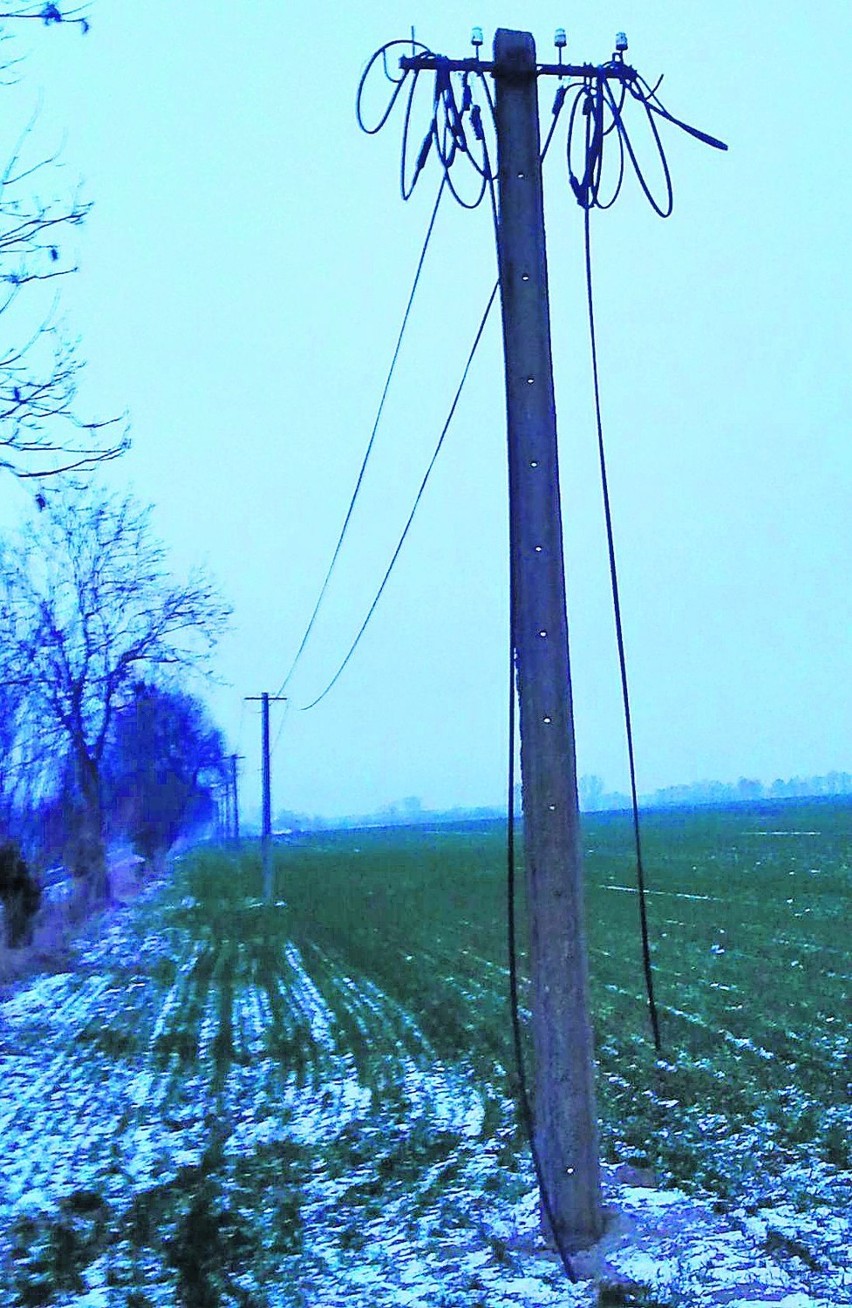 Głuche telefony w Zalesiu w gminie Krośniewice
