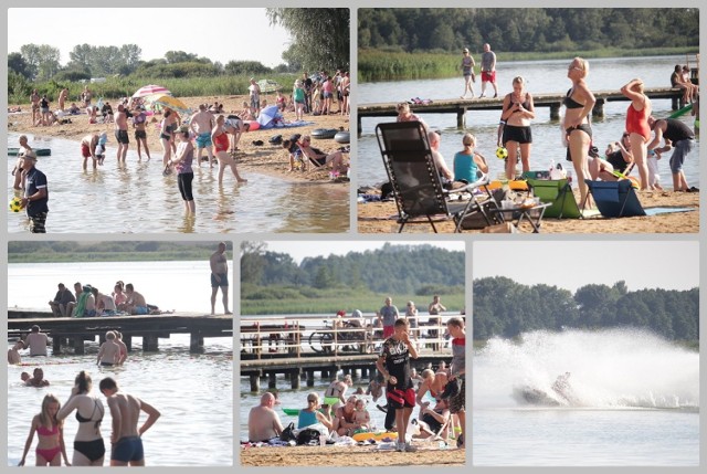 Mieszkańcy Włocławka i okolic w upalne dni schładzają się nie tylko na plażach jeziora Wikaryjskiego czy Czarnego. Popularnością od lat cieszą się też inne akweny. Wielu kąpiących się i plażujących widać nad jeziorami Lutoborskim, Chodeckim, Lubieńskim i Lubiechowskim. Odwiedziliśmy jezioro Borzymowskie w Choceniu.


2. Bieg po Schodach 2018 we Włocławku

