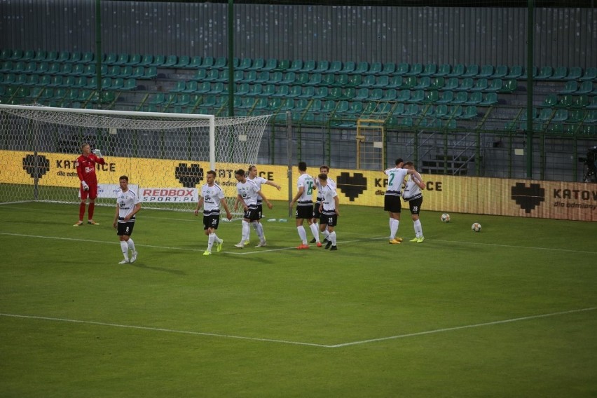 GKS Katowice - Górnik Łęczna 2:1. Zespół z Katowic nowym wiceliderem II ligi. Zobacz zdjęcia