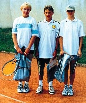 Anita Matuszek, Michał Lewandowski i Sylwia Koza pierwsze tenisowe kroki stawiali w TKKF &quot;Rafako&quot;.