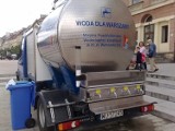 "Woda dla Warszawy". Napij się zimnej wody z beczkowozu