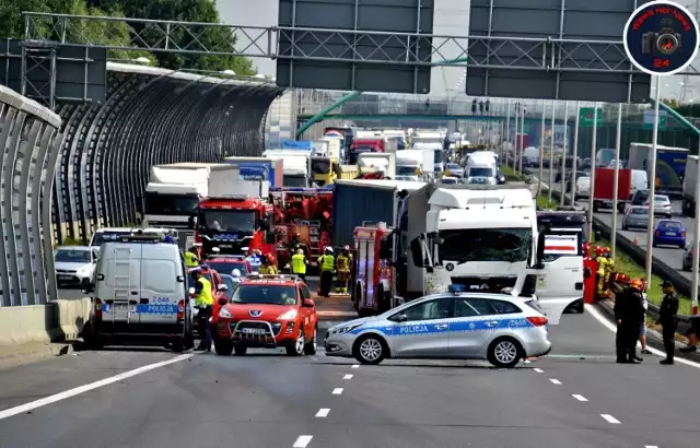 Tragiczny wypadek na S8 w Warszawie. Zginął kierowca z Sosnowca