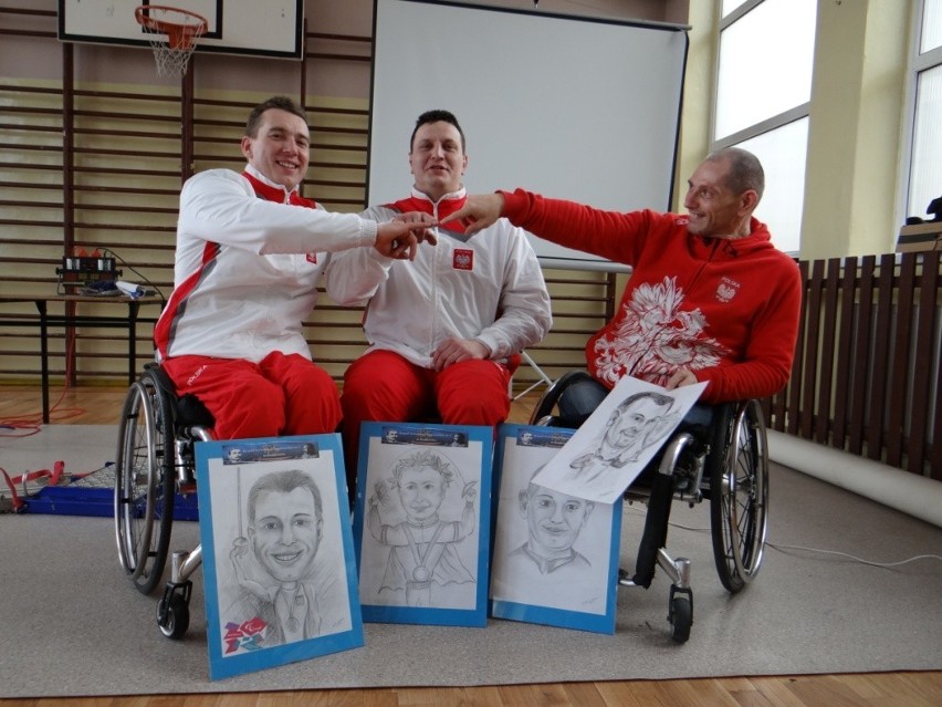 Paraolimpijczycy w ZSG 7 w Radomsku