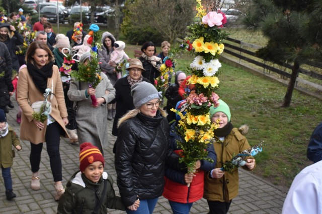 Niedziela Palmowa 2022 w kościele pod wezwaniem Matki Boskiej Częstochowskiej w Pleszewie