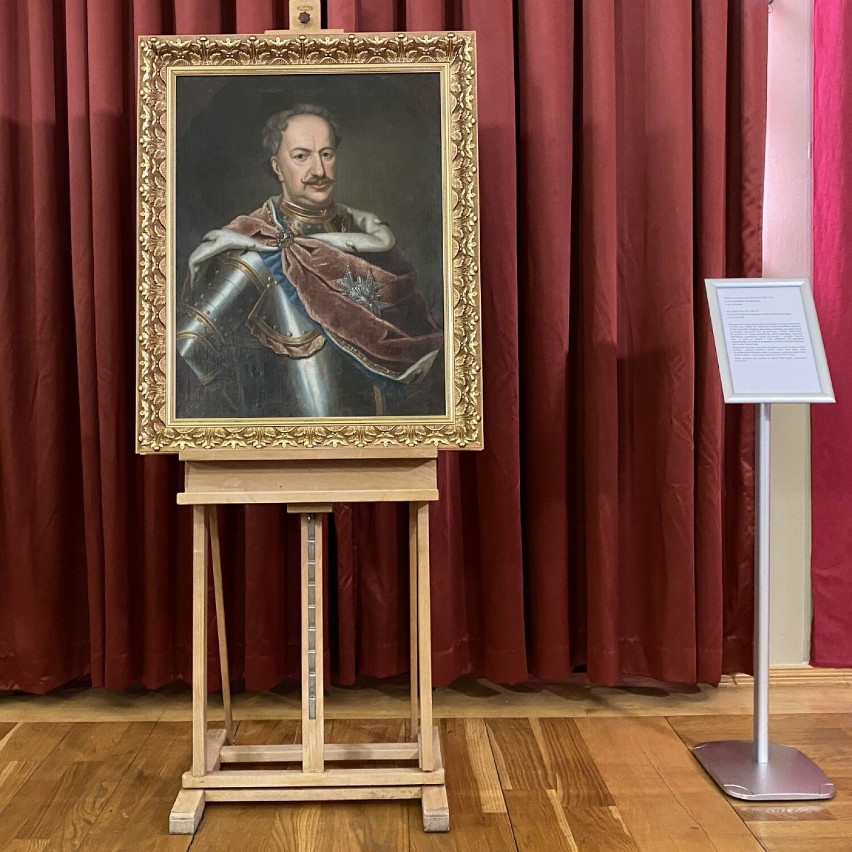 Muzeum Okręgowe w Lesznie kupiło nowy obraz. Obraz przedstawia króla Stanisława Leszczyńskiego