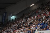 Kibice i cheerleaderki podczas meczu Anwil Włocławek - Trefl Sopot. Zdjęcia