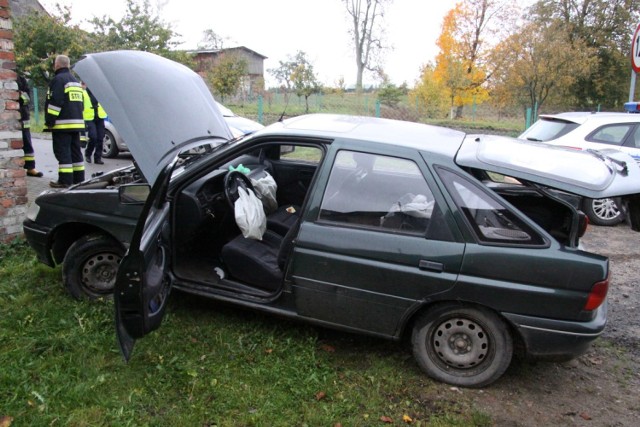 Wypadek w Kleszczyńcu