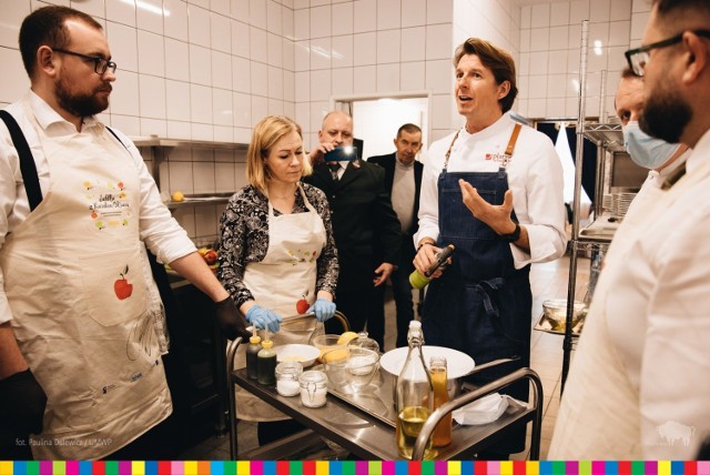 Warsztaty kulinarne z Karolem Okrasą na zakończenie unijnego projektu