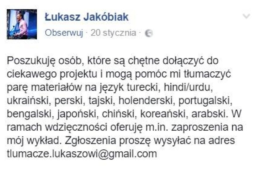 Z tych ogłoszeń śmieje się już ponad 27 tysięcy osób